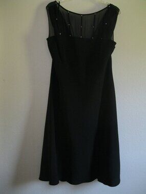 Jones Wear Dress.  Size 20W.  Black.  Formal.